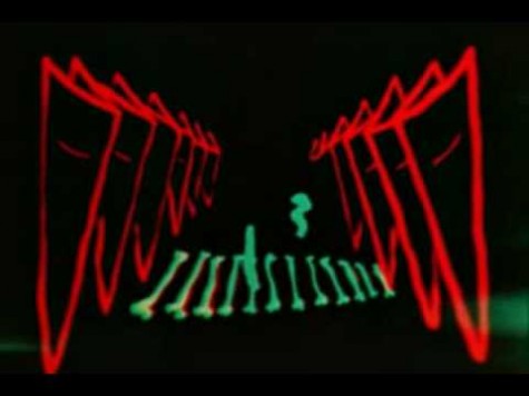 Spook Sport (Seeing Sound) Mary Ellen Bute (with extra animation by Norman McLaren) Colour, 9 minutes, 1939